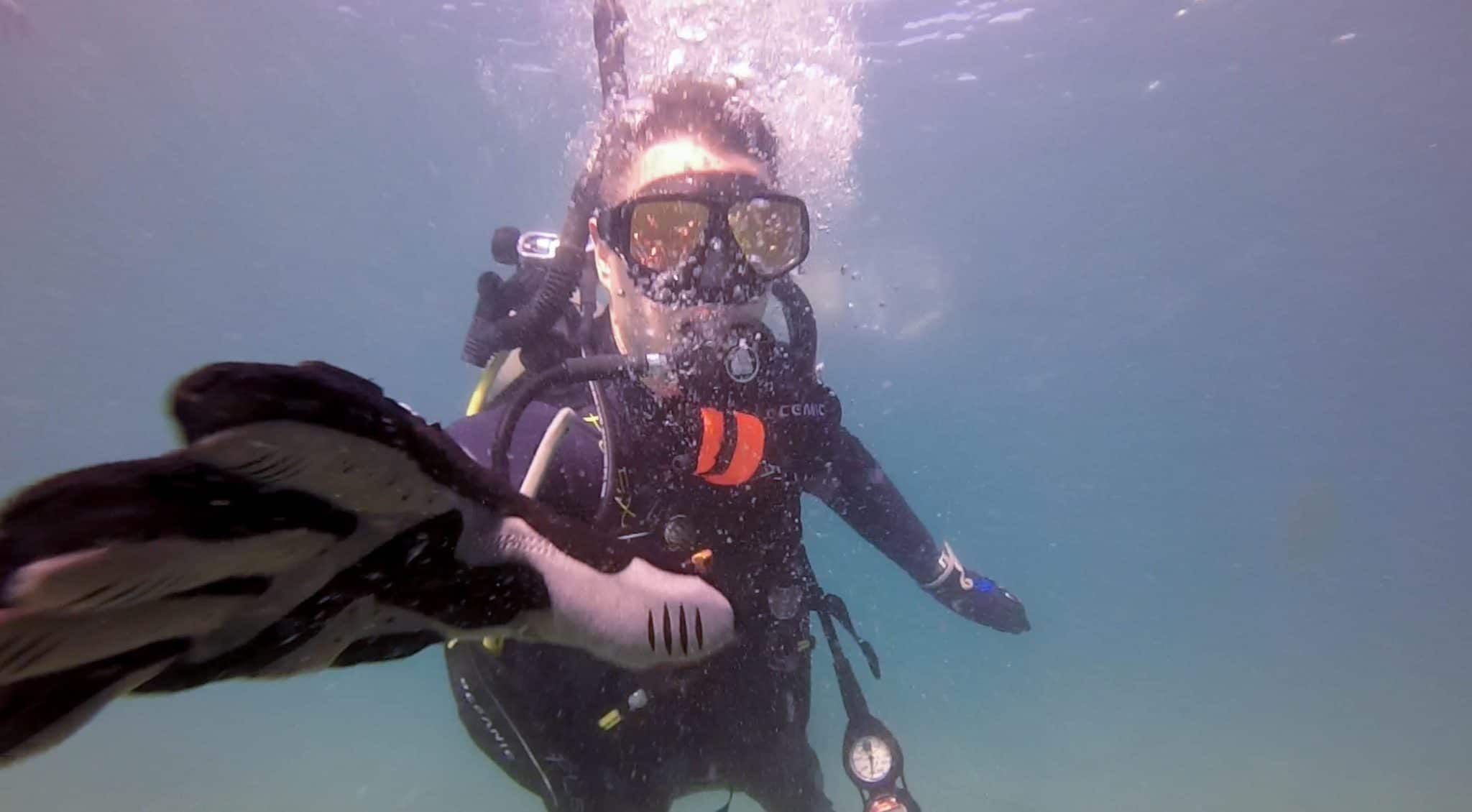 Adam Parks Scuba Diving Underwater GoPro