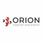 Orion capital solutions logo, featuring a debt buyer and collection agency expertise.